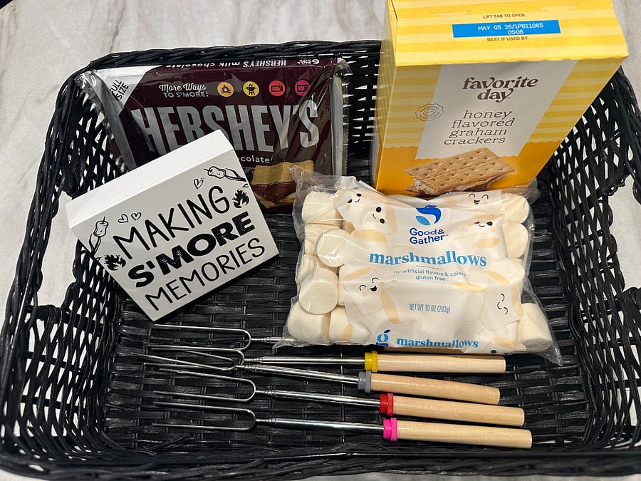 Complimentary S'mores for you to enjoy.