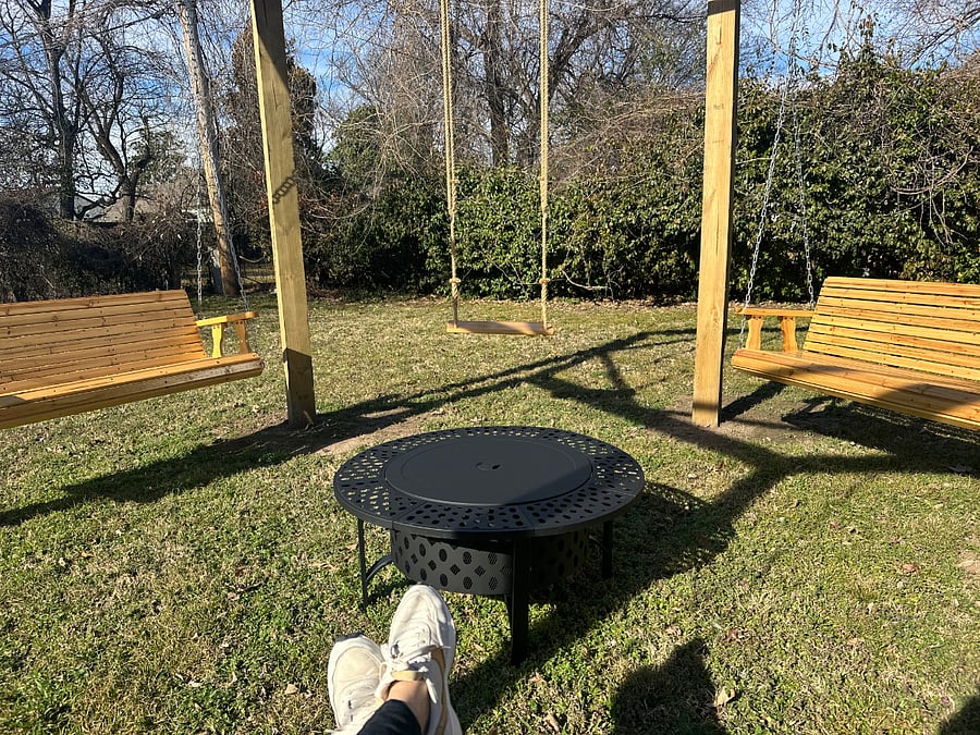 It really is lovely out here.