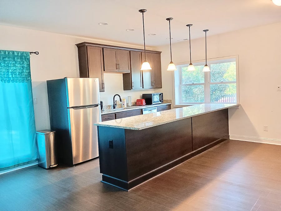 Basement kitchen