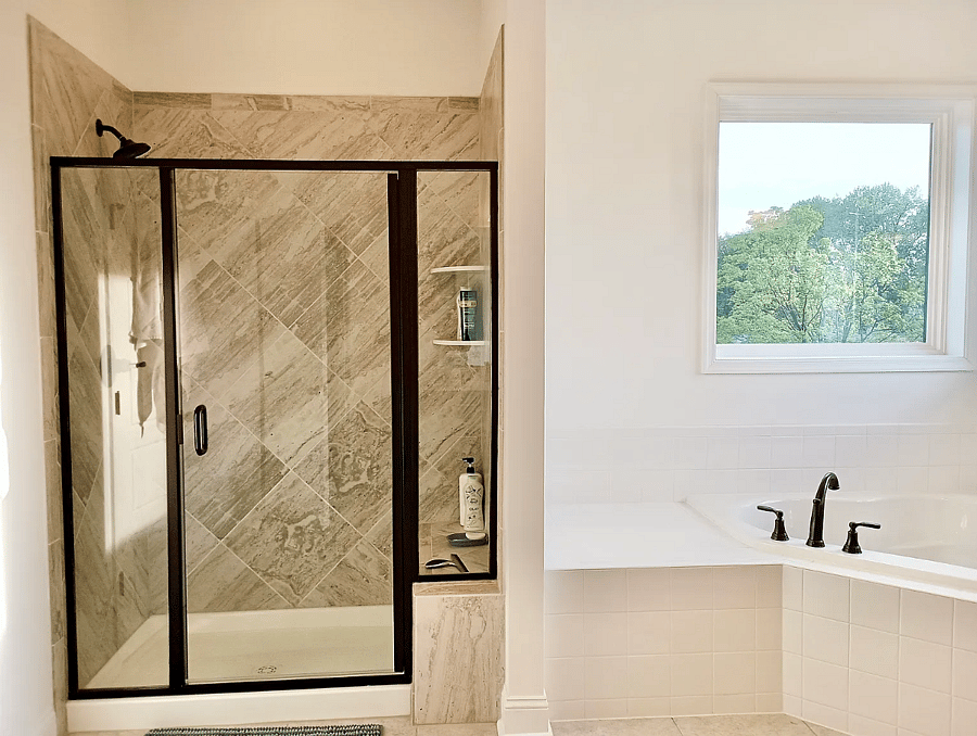 Master bathroom shower