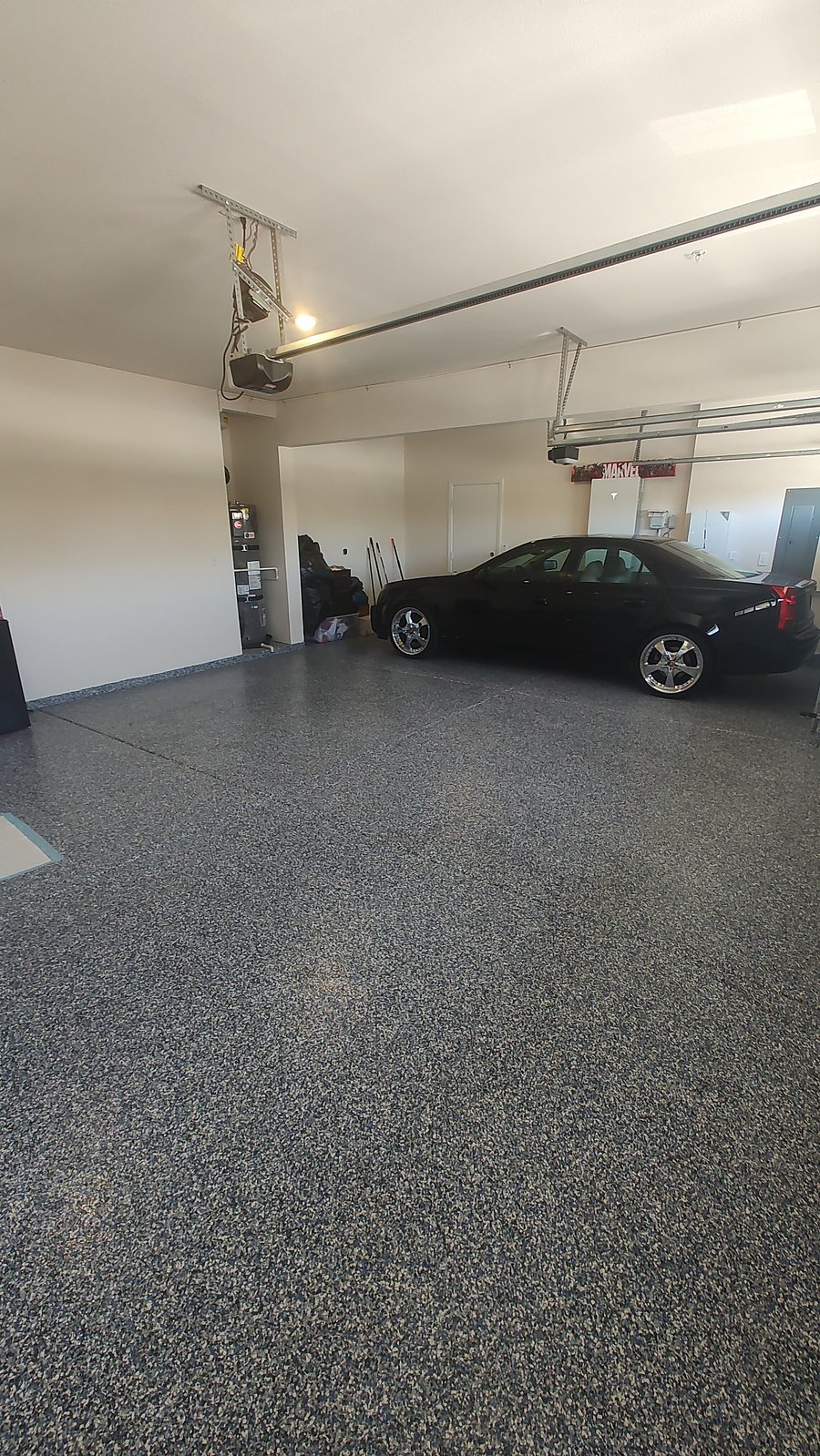 3 Car Epoxy Garage