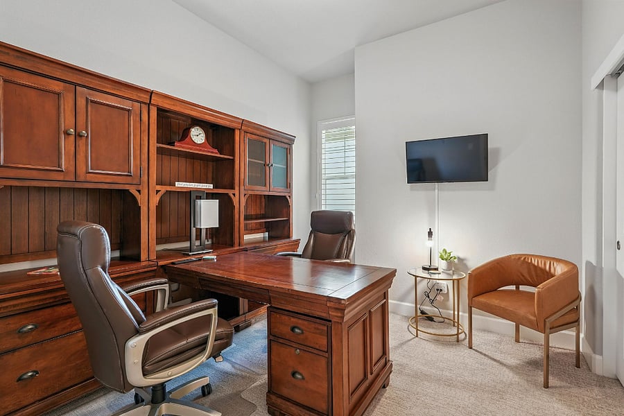 Dedicated Office Space (converted from 4th bedroom)