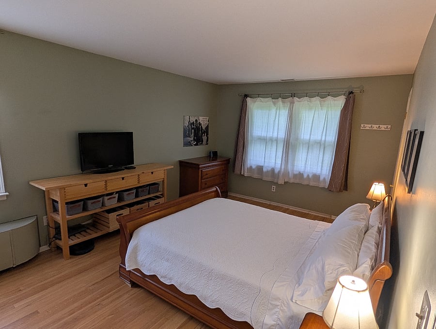 Primary bedroom - one large walk-in closet and one smaller walk-in closet