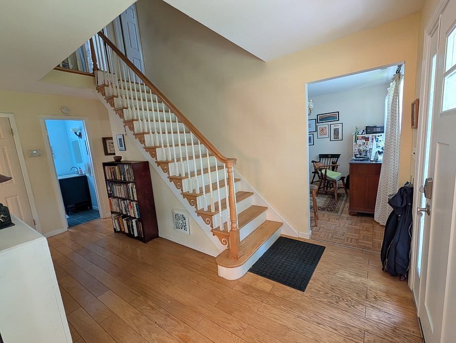 Entryway - office to right