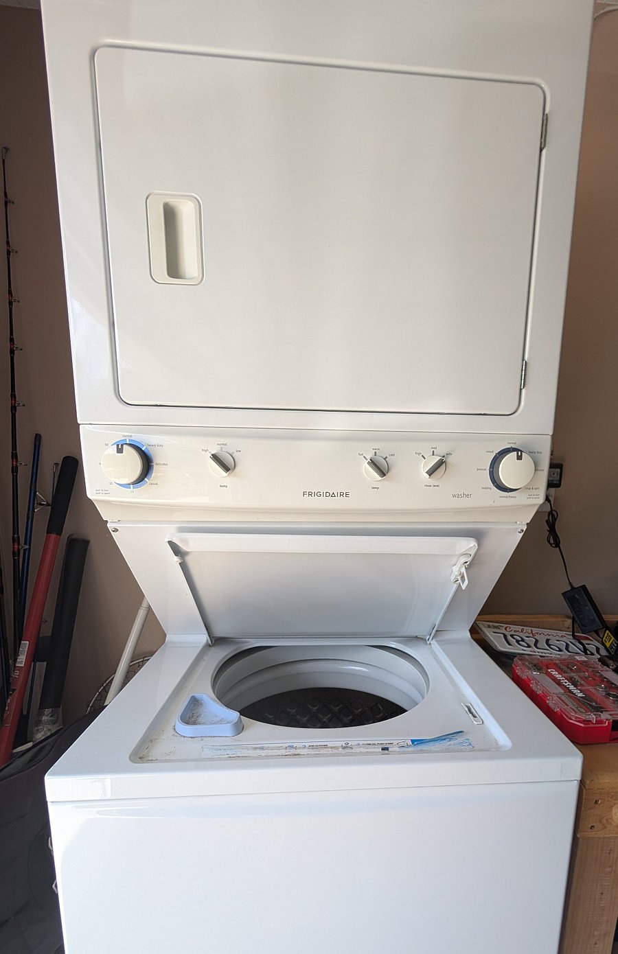 Washer and Dryer on site