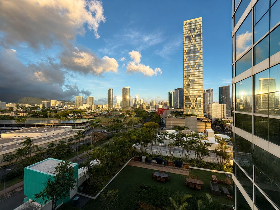 View of city