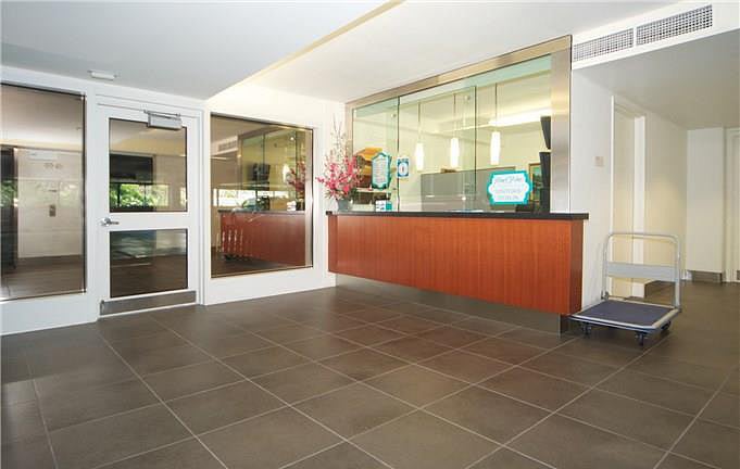 Lobby with Property Manager Office