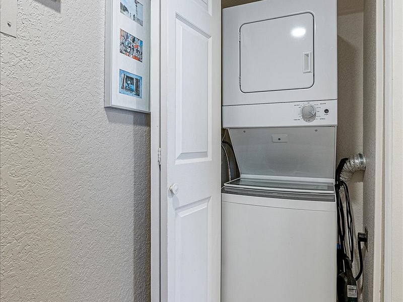In unit washer and dryer with laundry soap