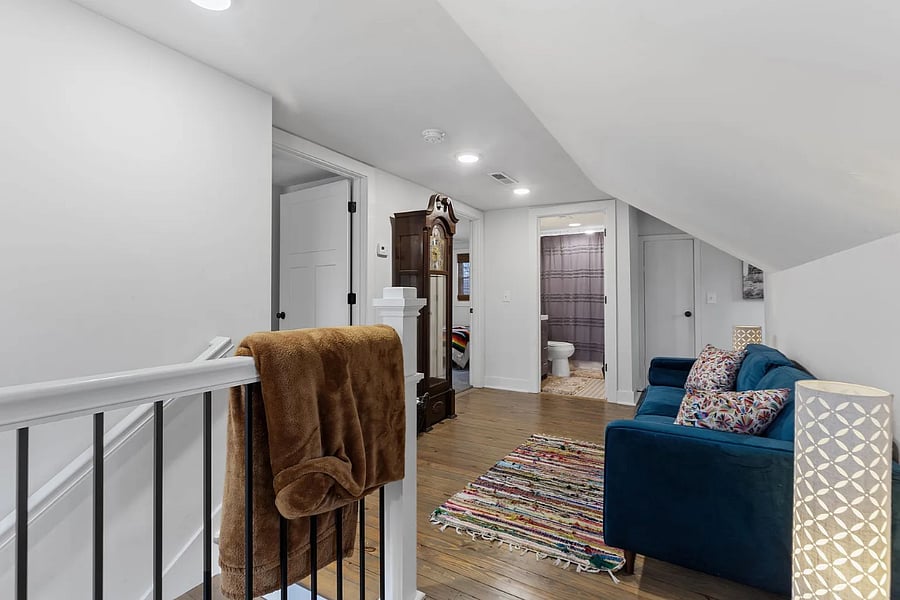 Second level bedrooms and full bathroom