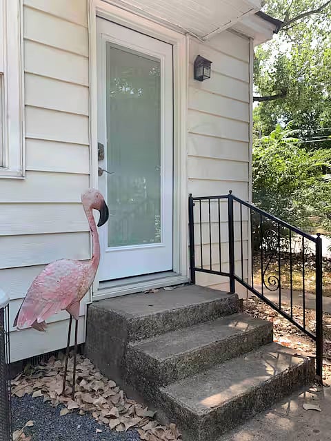 Backdoor/main entrance