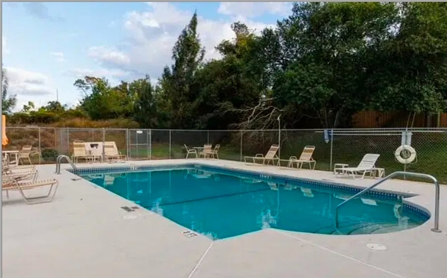 Pool #2 Located Right Behind Unit Building