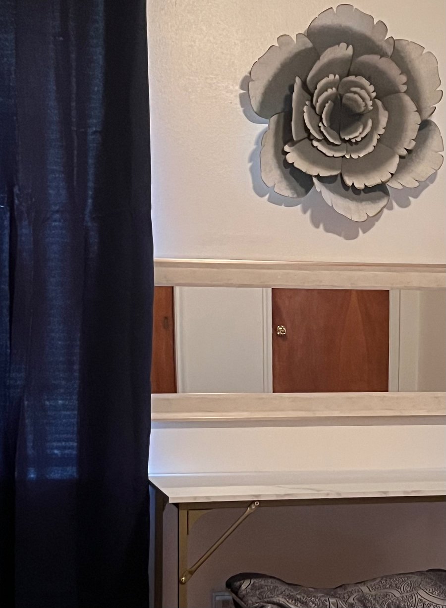Vanity table/mirror or desk in master bedroom