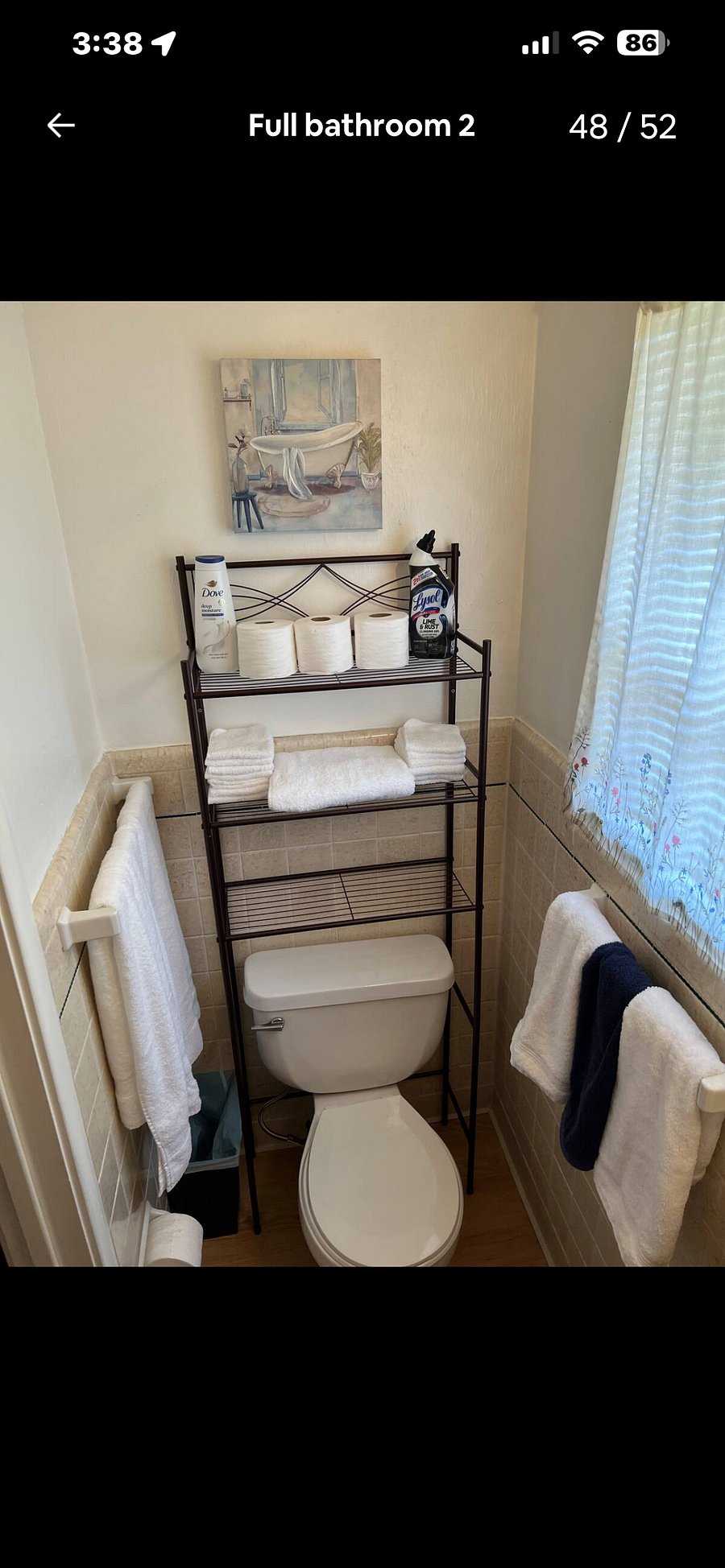 En suite bath amenities 