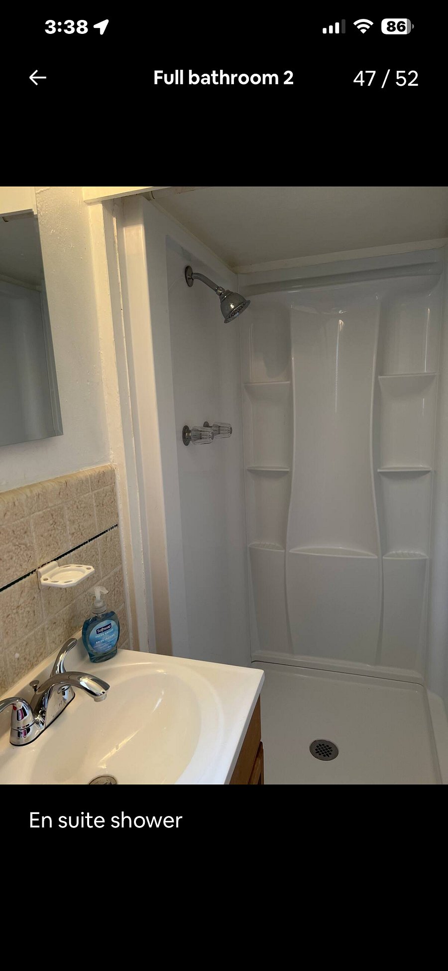 Shower en suite 
