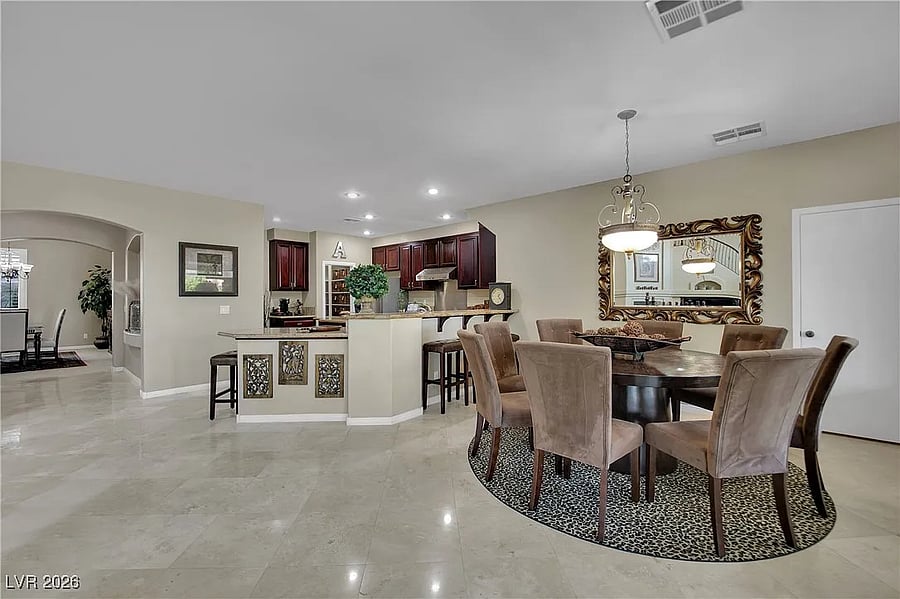 Open Concept Living/Kitchen Area