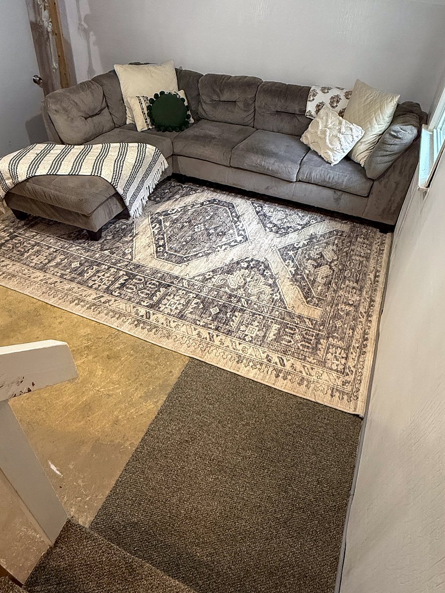 Basement hang area