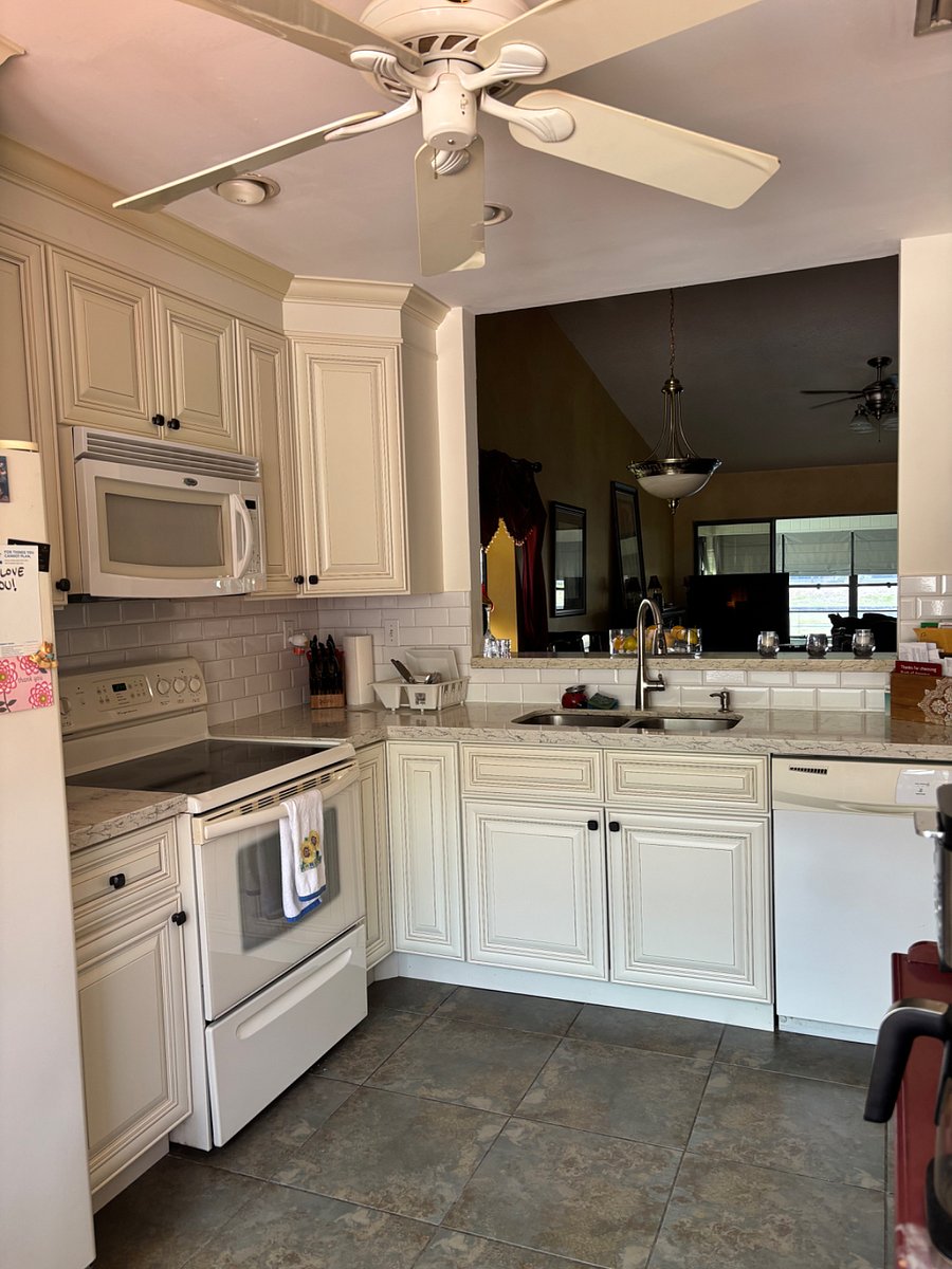 Full use of kitchen.