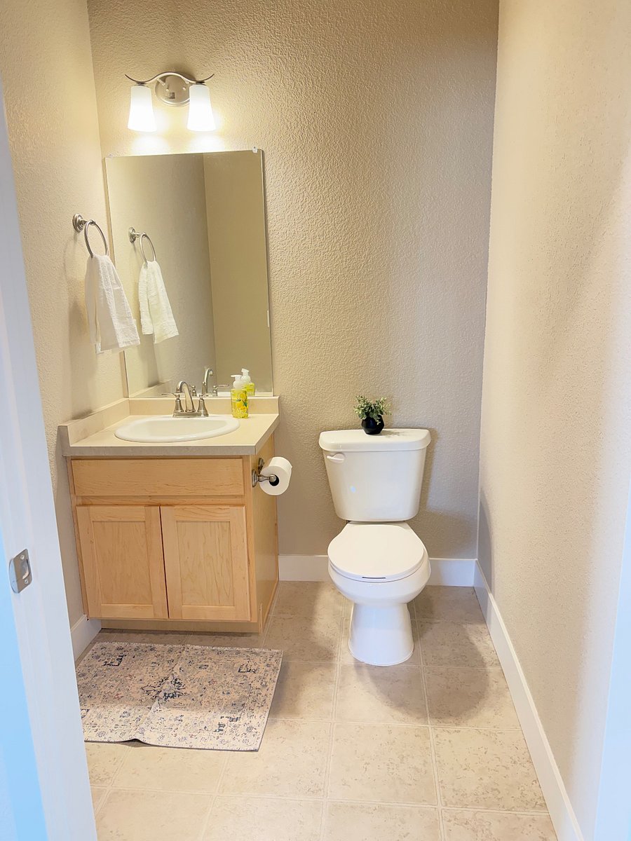 half bath on main floor