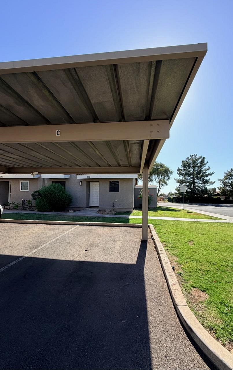 Covered parking