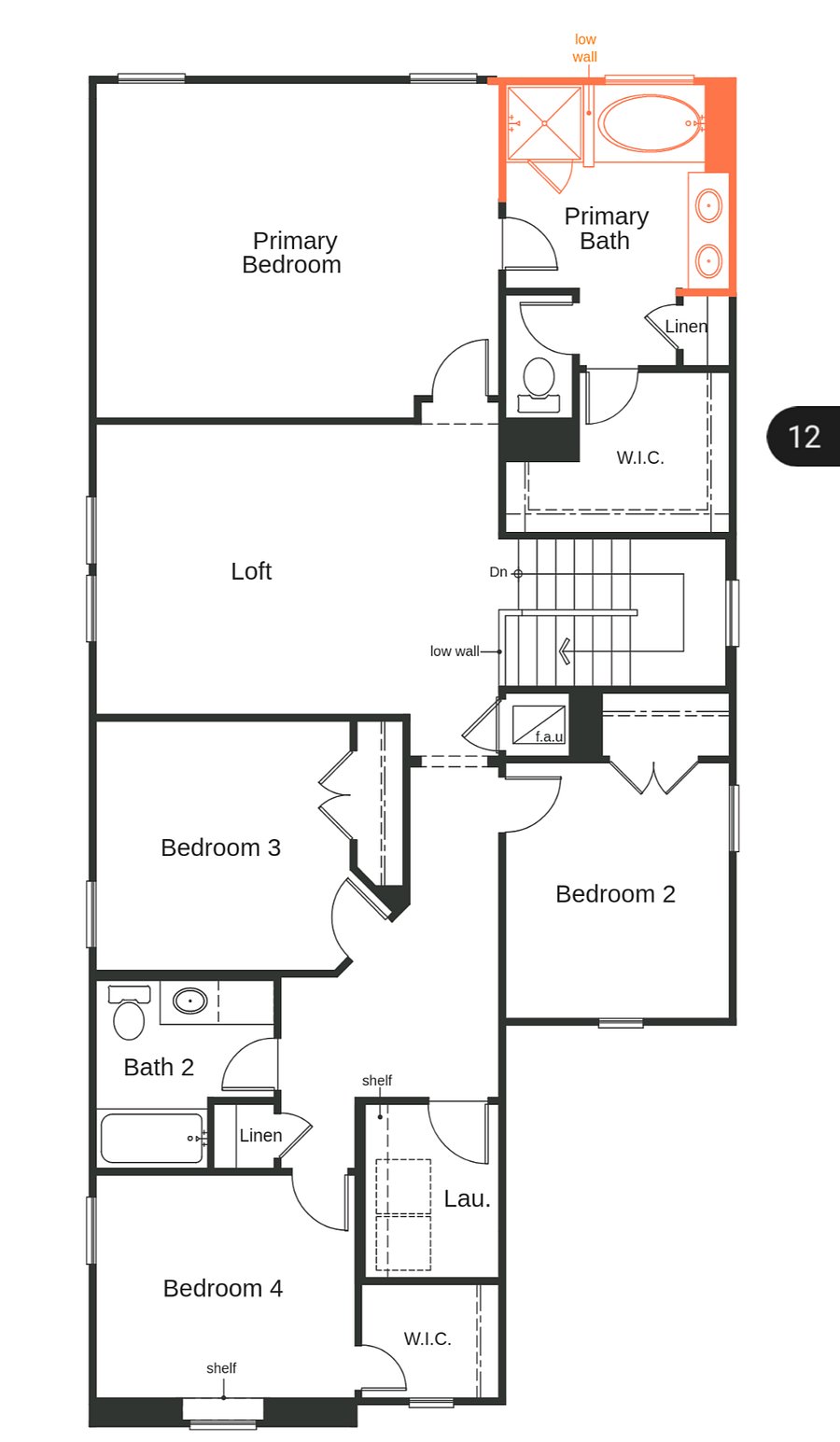 Upstairs
