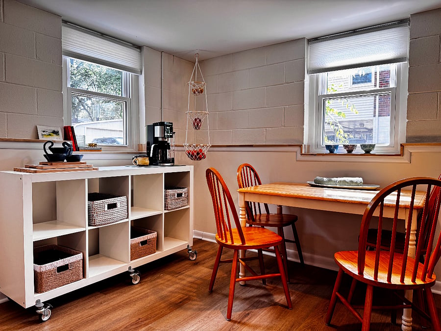 Plenty of space to enjoy your meal.
