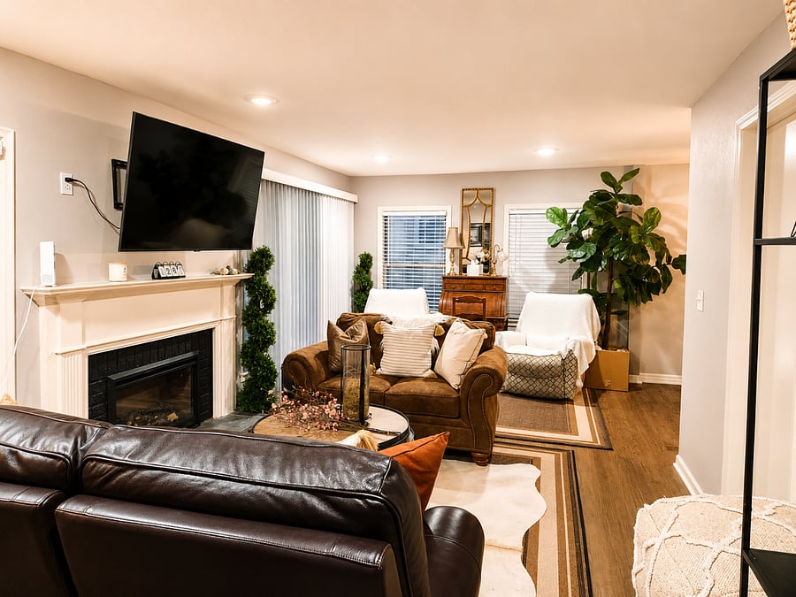 Spacious Living Room for Everyone