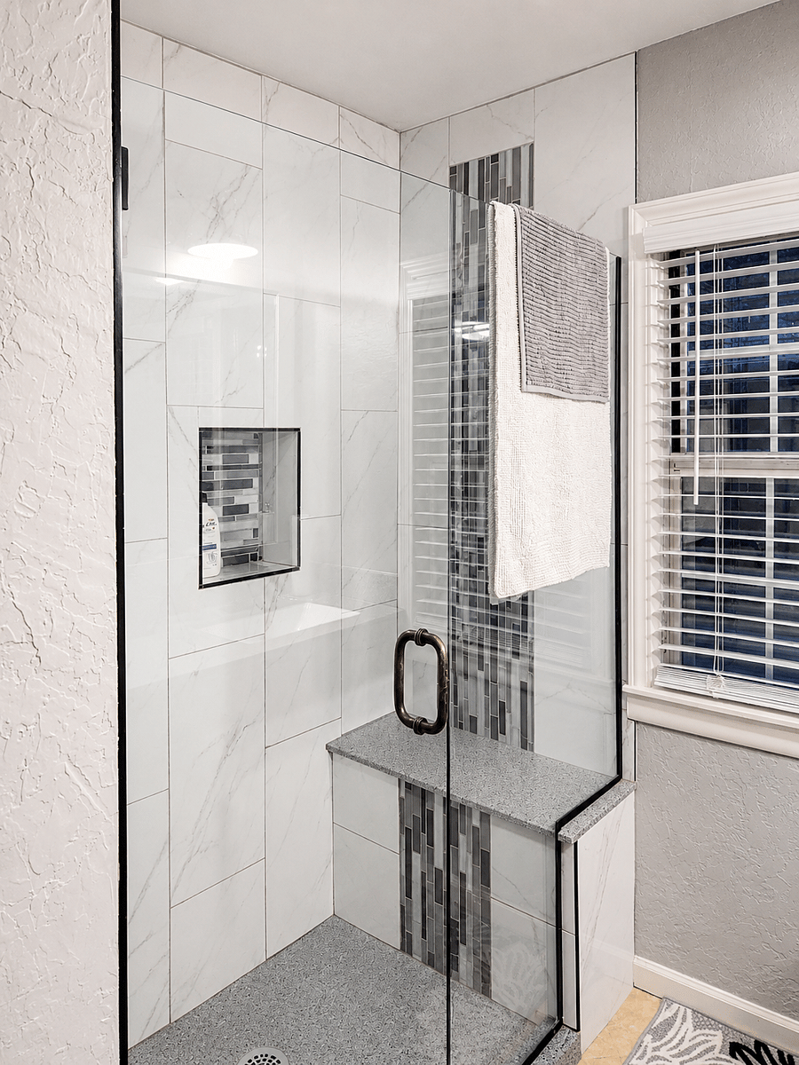 Spa-Inspired Walk-In Shower