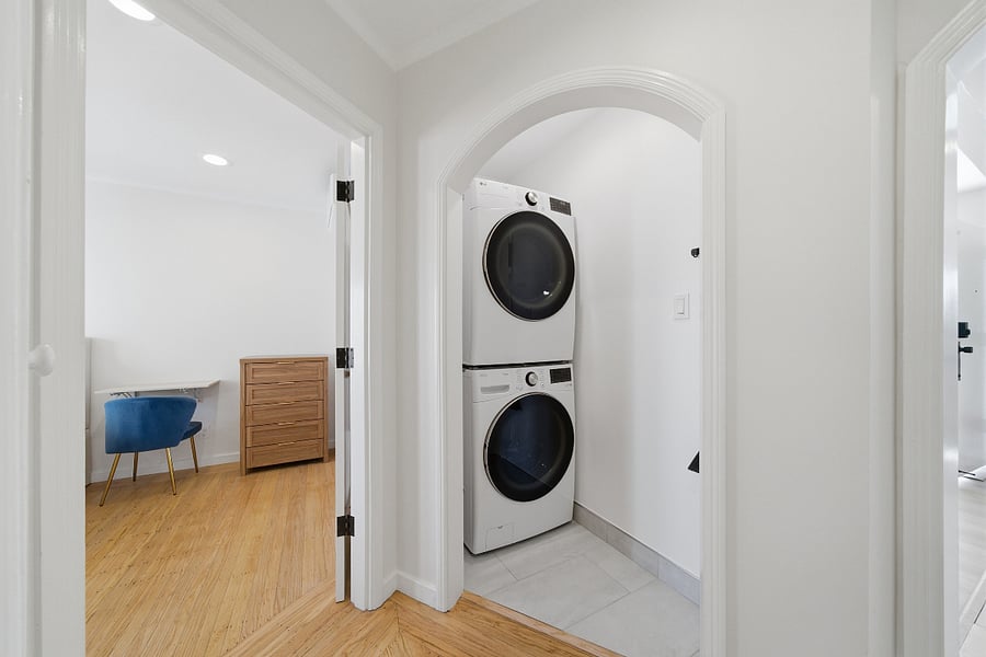 In unit laundry