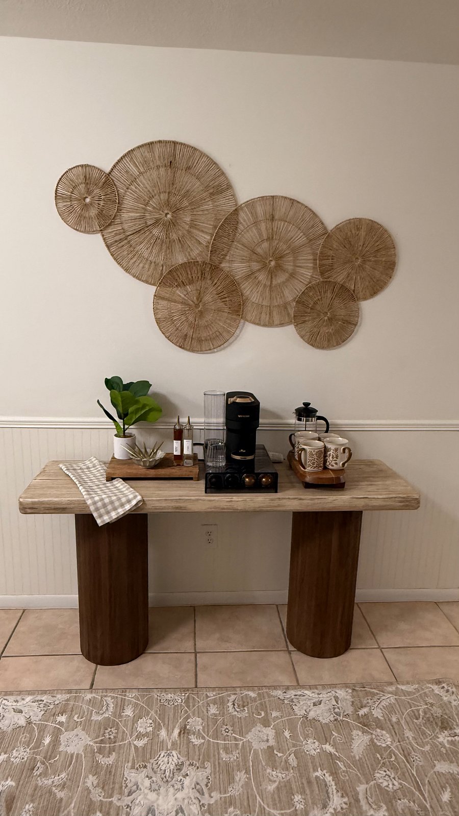 Coffee bar with Breville Nespresso
