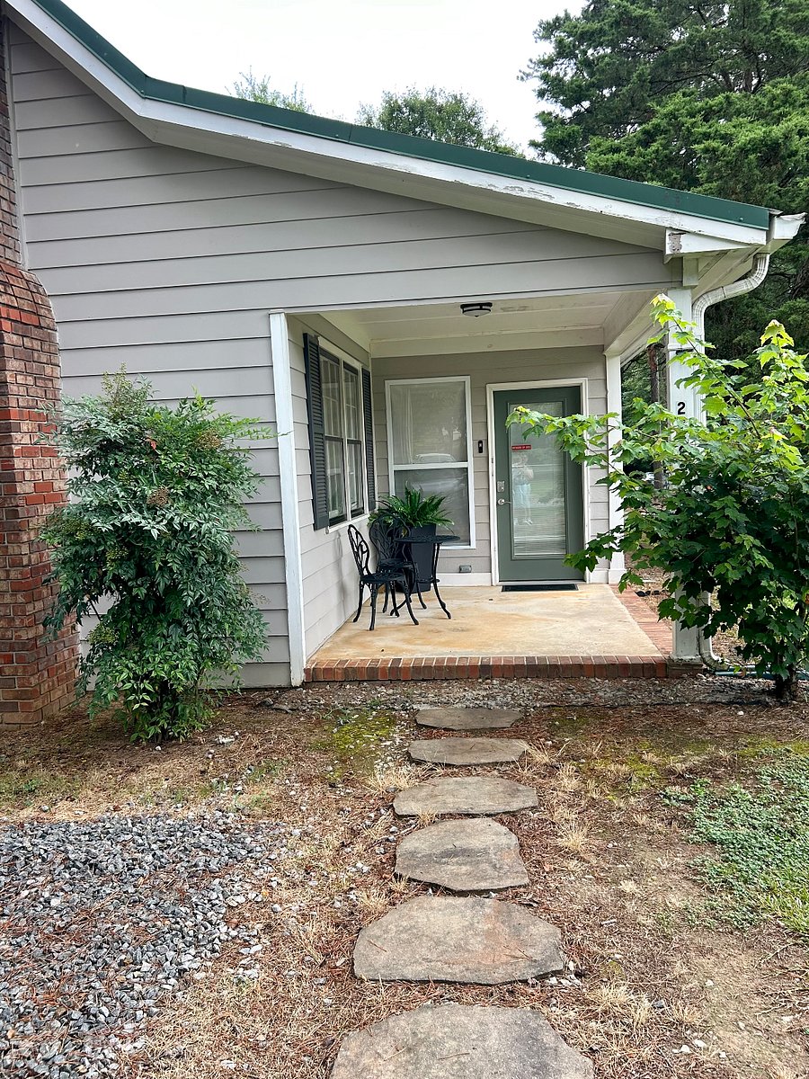 Front porch also features a quiet spot for your morning coffee.