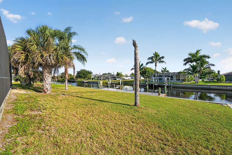 Backyard   &  Canal