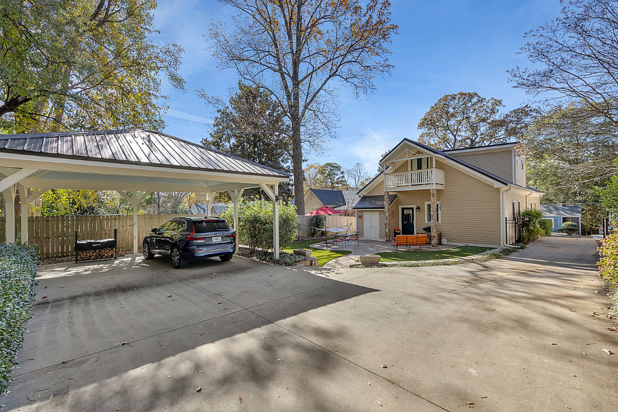 Back Patio and Carport