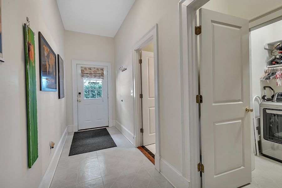 Back Hallway Leading to the Laundry