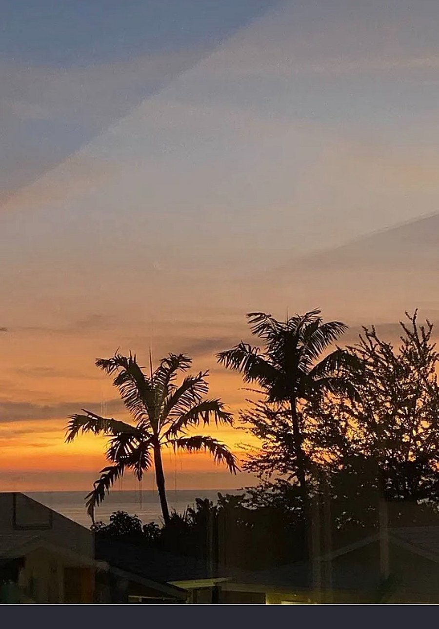 A beautiful sunset view