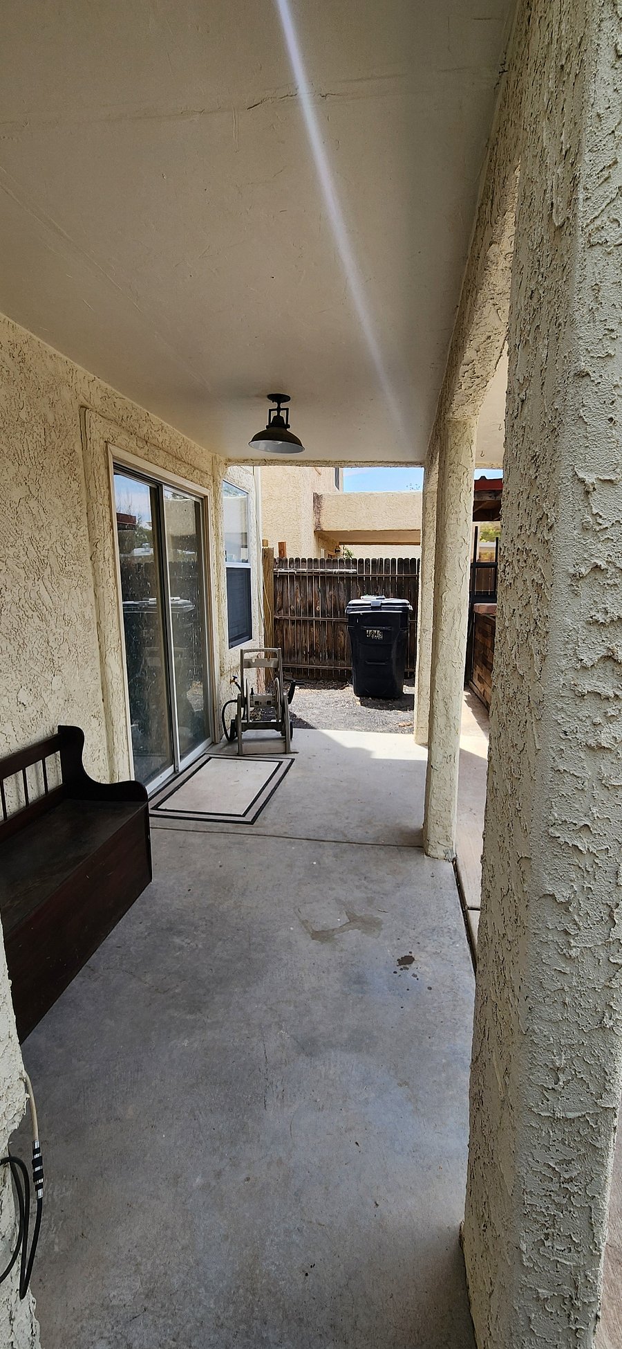 Backyard Patio Area