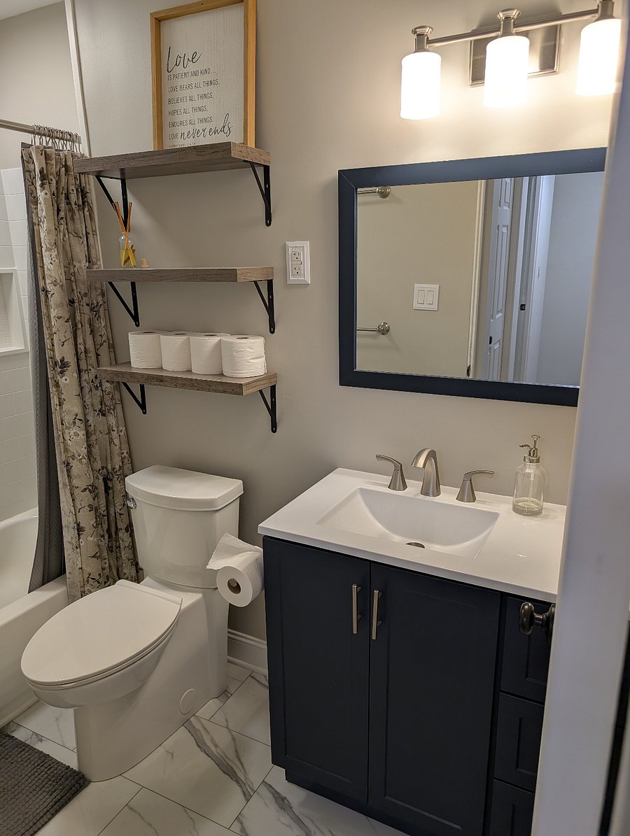 Upstairs bathroom