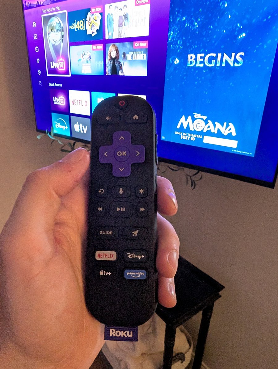 the TV is a Roku!