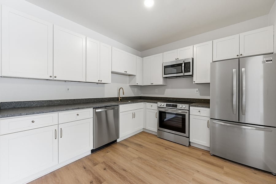 Remodeled kitchen