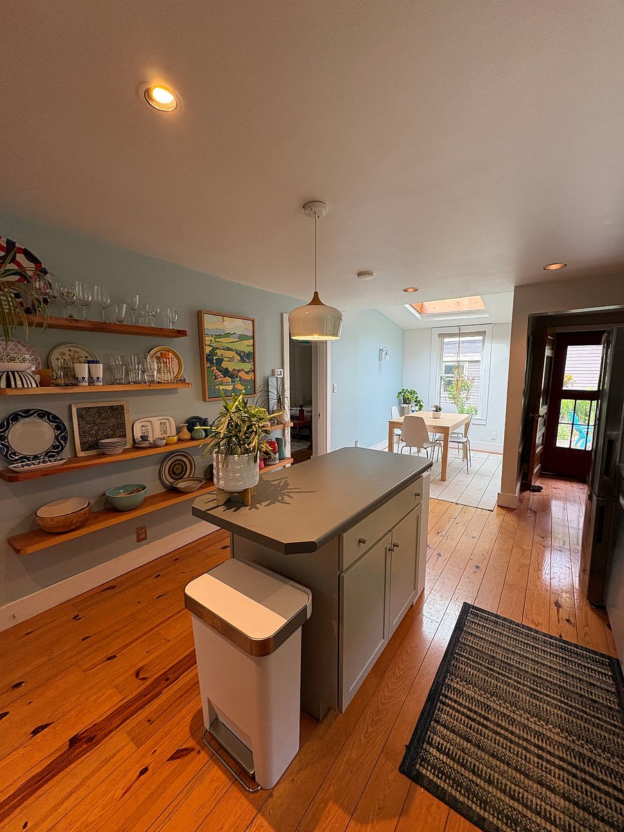 Kitchen and dining area