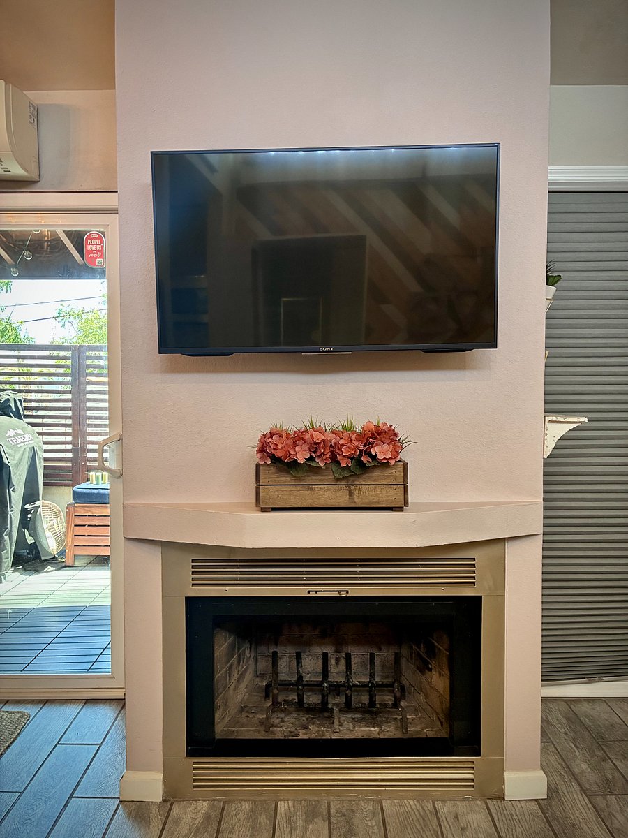 Wood Burning Fireplace