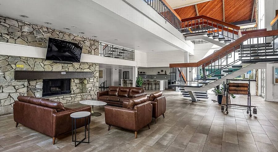 Clubhouse seating area on-site