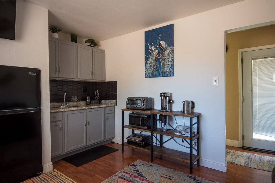 kitchenette area 