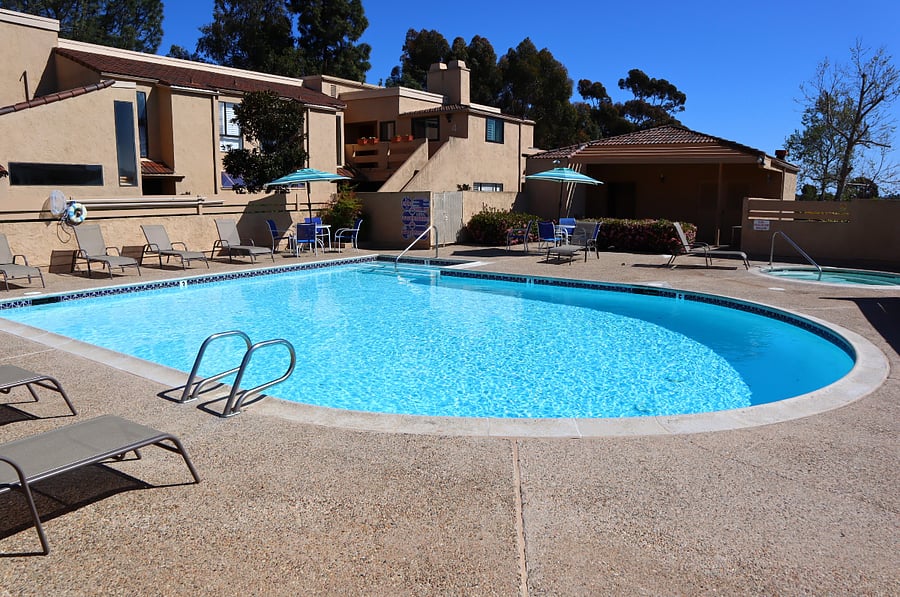 HOA pool.