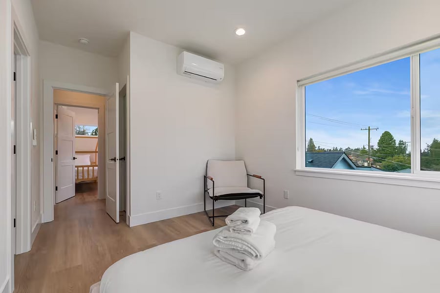 Master Suite with King Bed and sitting chair