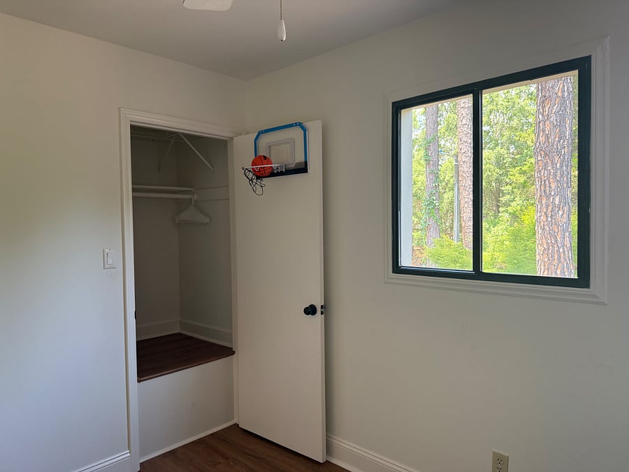 Second bedroom closet.