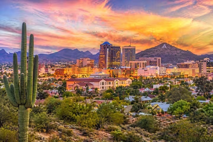 Discover downtown Tucson's lively nightlife, great restaurants, and a vibrant atmosphere all within a short drive.