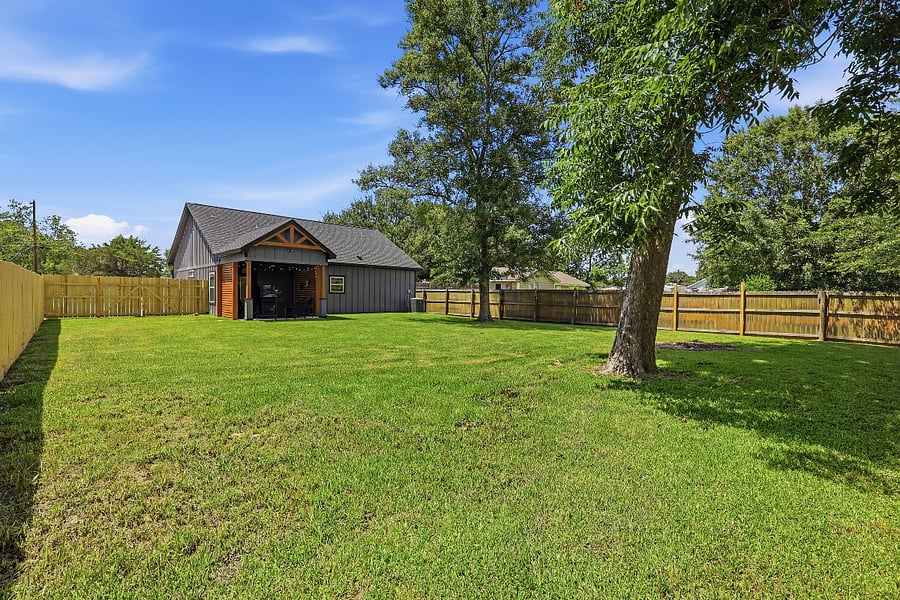 Large, Privacy-fenced Backyard
