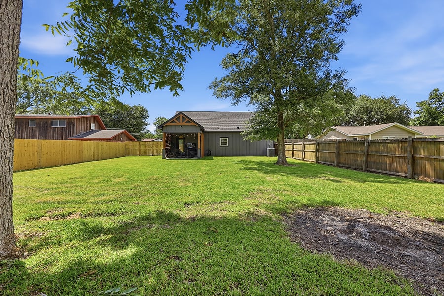 Large, Privacy-fenced Backyard