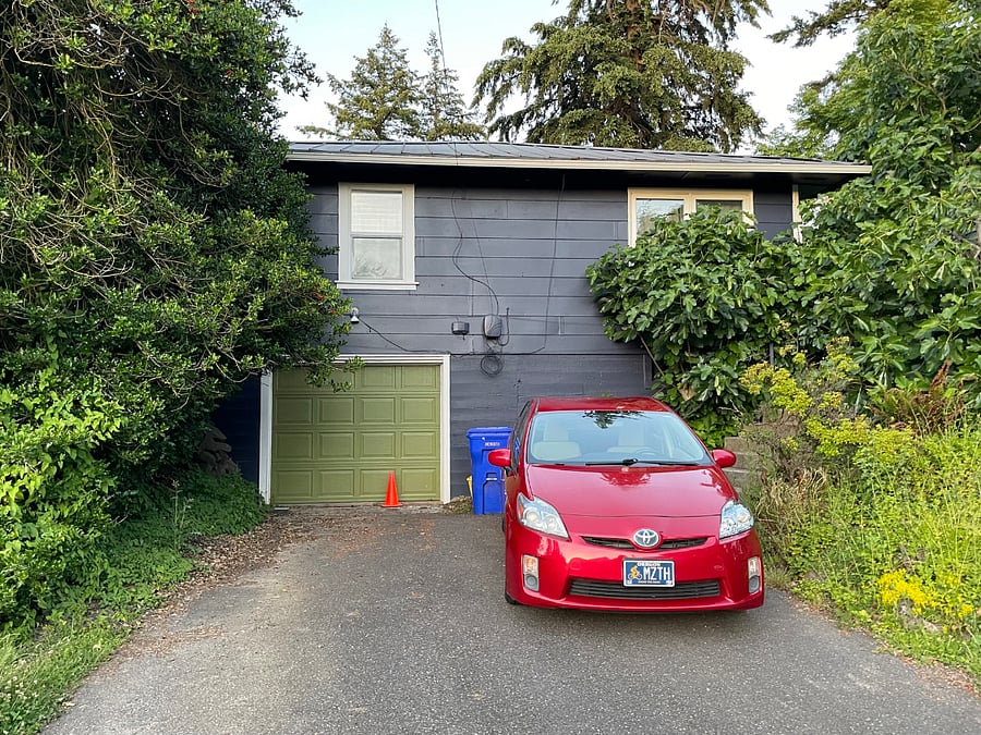 Driveway parking (compact) included