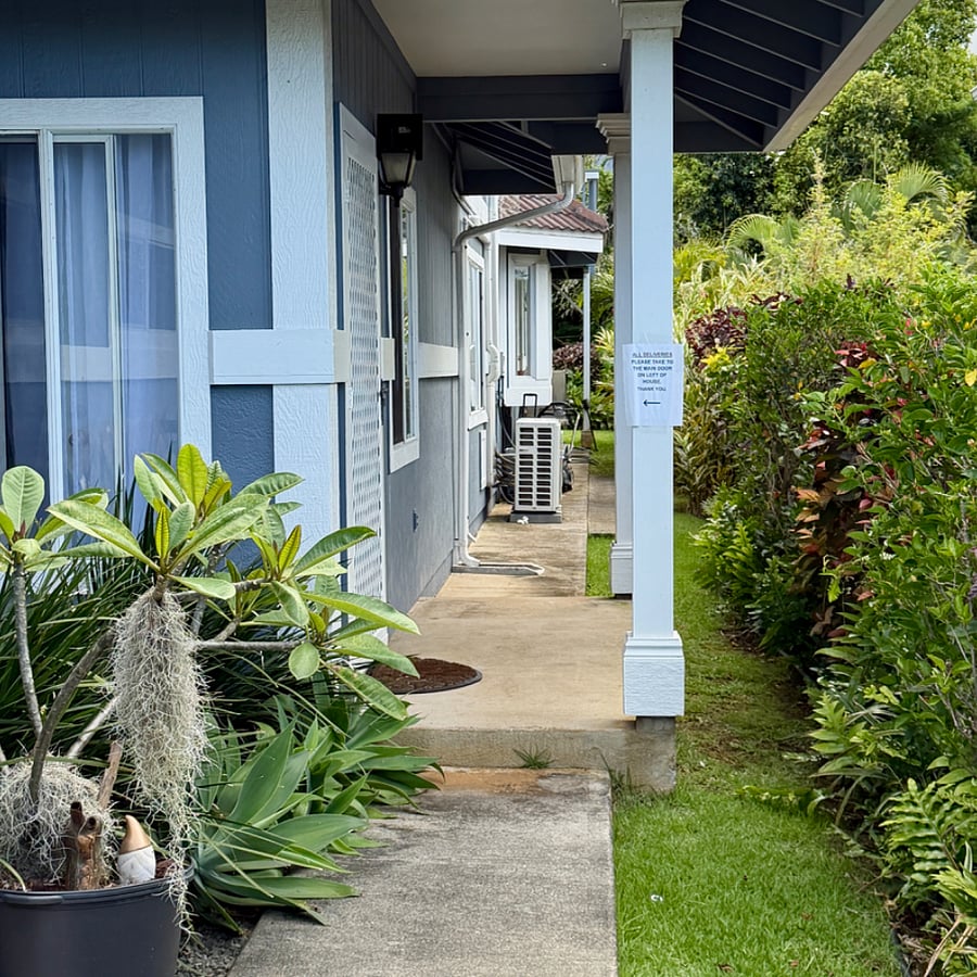 Private entrance